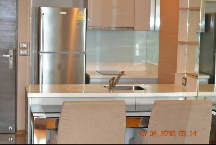 For RentCondoRama9, Petchburi, RCA : The Address Asoke, 45sqm Fully Furnish​ed One Bedroom condo for Rent at The Address Asoke.