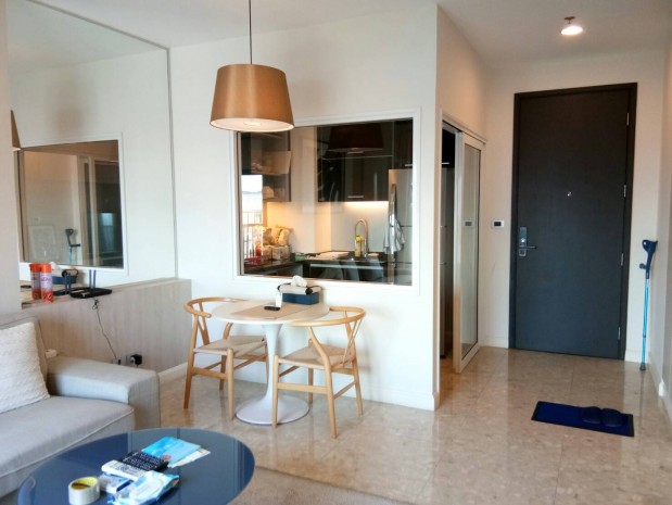 For RentCondoSukhumvit, Asoke, Thonglor : The Crest 34 , The Crest Sukhumvit 34 Convenient Beautiful  1 bedroom 1 bathroom ready to move in fully furnished well price!!