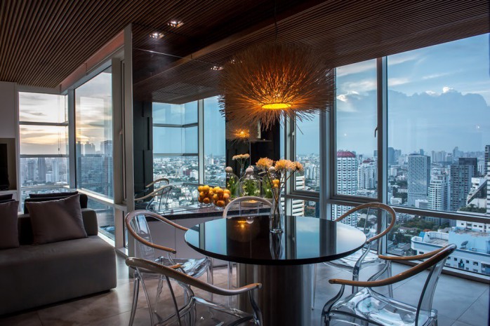 ขายคอนโดสุขุมวิท อโศก ทองหล่อ : Fullerton, 300sqm Penthouse, Luxury 3 Bedrooms Condo for Rent and Sale at Fullerton