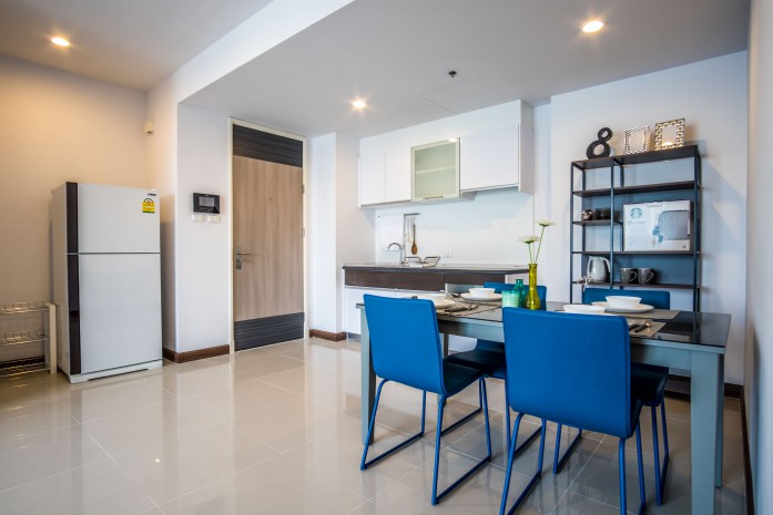 ให้เช่าคอนโดพระราม 9 เพชรบุรีตัดใหม่ RCA : Supalai Premier Asoke, 85sqm Good price Two Bedrooms Condo for rent at Supalai Premier Asoke