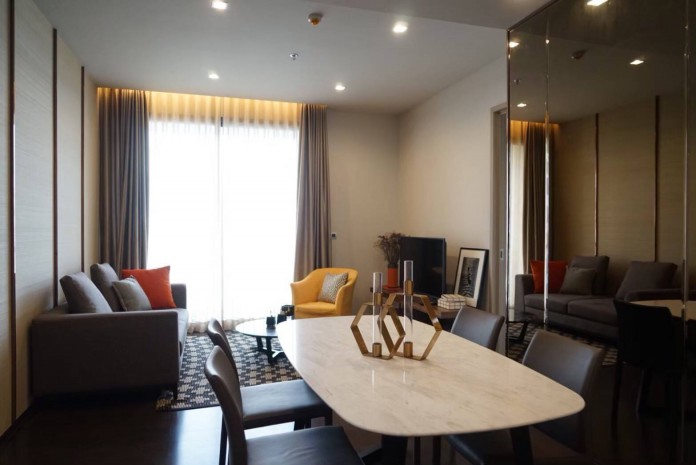 For RentCondoSukhumvit, Asoke, Thonglor : The XXXIX by Sansiri, 76sqm Beautiful fully furnished, City view Two Bedrooms Condo for Rent at The XXXIX by Sansiri.