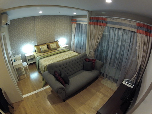 ให้เช่าคอนโดอารีย์ อนุสาวรีย์ : The Vertical Aree, 40sqm Brand New, Cozy One Bedroom Flat for rent at The Vertical Aree