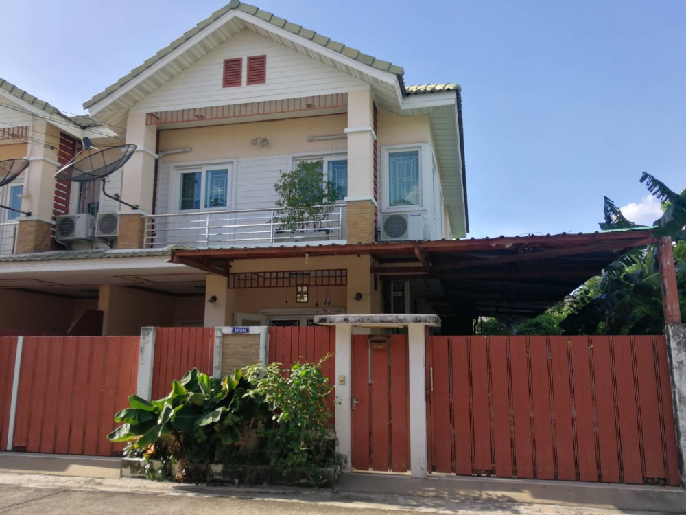 ขายบ้านวิภาวดี ดอนเมือง หลักสี่ : ขายบ้านแฝด 2 ชั้น บ้านหลังริมบรรยากาศ เหมือนอยู่บ้านเดี่ยว ดอนเมือง ช่างอากาศอุทิศ14