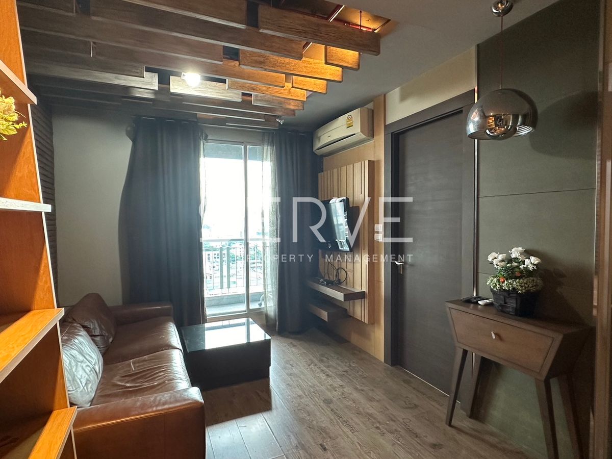 For SaleCondoRatchadapisek, Huaikwang, Suttisan : 🔥Hot Price🔥 1 Bed Large Room City view  Fully furnished Perfect Location Next to MRT Ratchadaphisek 0 m @ Rhythm Ratchada