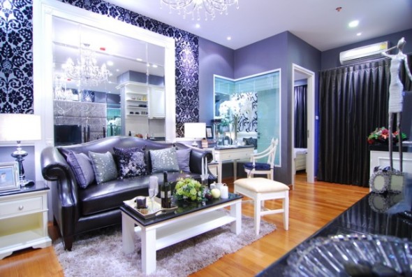 ให้เช่าคอนโดสาทร นราธิวาส : Ivy Sathon 10, 39sqm Luxury, Beautiful One Bedroom Condo for rent at Ivy Sathorn 10