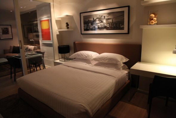 For RentCondoSathorn, Narathiwat : Life @ Sathorn 10, 41sqm High Rise, Tasteful One Bedroom Condo for rent at Life Sathorn 10