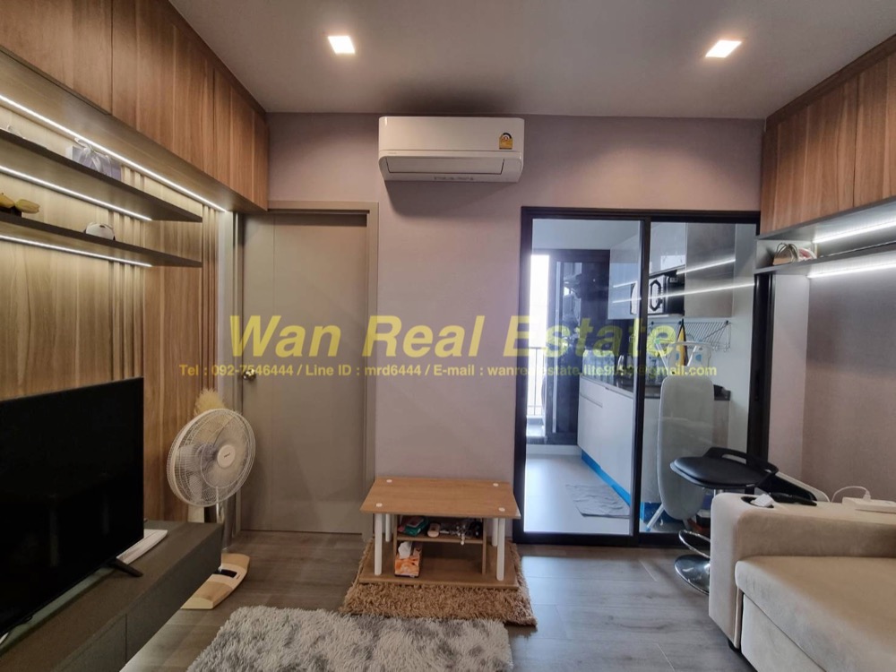 For RentCondoRattanathibet, Sanambinna : Condo for rent, The politan Aqua, 38th floor, size 30 sq m, decorated very nicely, ready to move in.