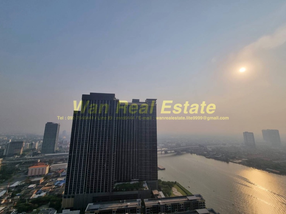 For RentCondoRattanathibet, Sanambinna : Condo for rent, The politan Aqua, 38th floor, size 30 sq m, decorated very nicely, ready to move in.