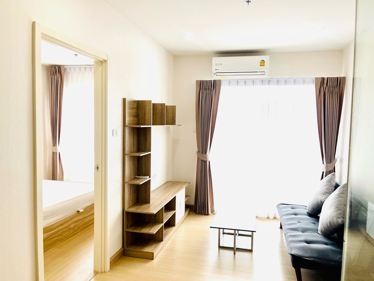 ให้เช่าคอนโดสมุทรปราการ สำโรง : 🌱81/164  ✨ชั้น11 OneBedPlusห้องใหญ่ 44 ตรม.สวย สะอาด ครัวแยกส่วนมีเครื่องดูดควัน  | ไม่ได้รับผลกระทบแผ่นดินไหว Sukhumvit 117 ทิศใต้ ลมเย็น สบาย พร้อมเข้าอยู่ เฟอร์+เครื่องใช้ไฟฟ้า