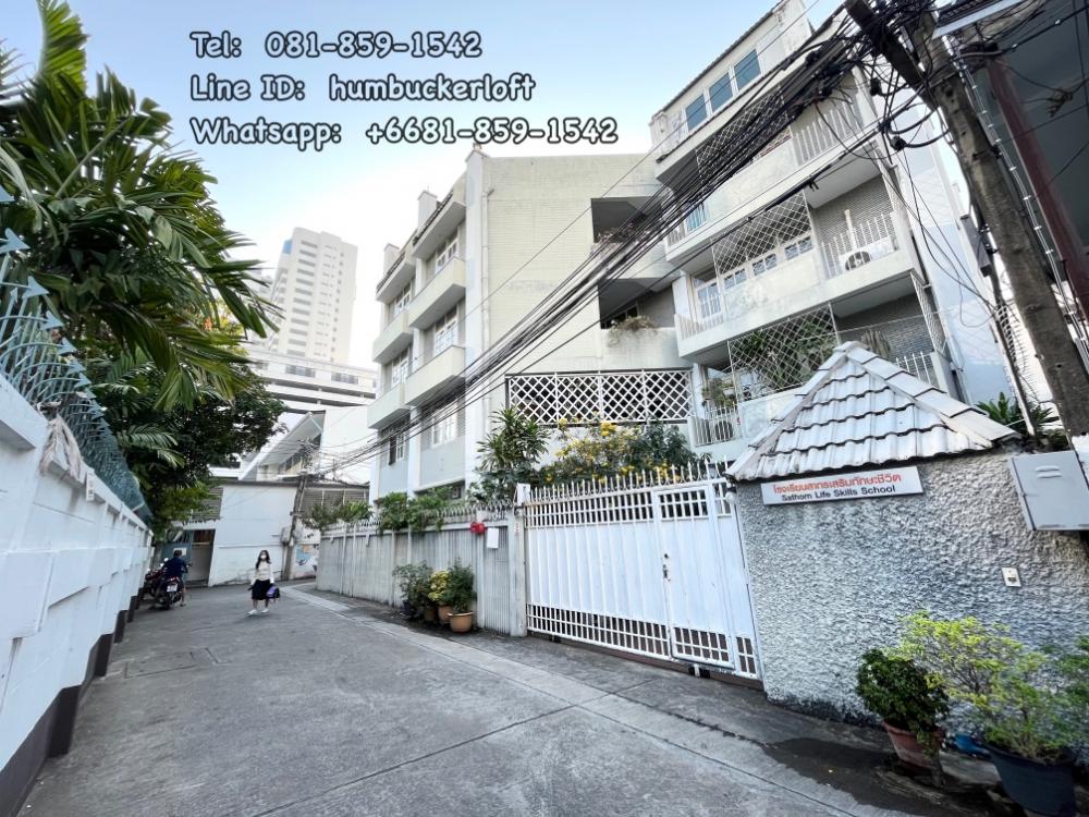 ให้เช่าสำนักงานสาทร นราธิวาส : ออฟฟิศให้เช่า สาทร 15 แยก 1 (BTS Saint Louis 270 เมตร)