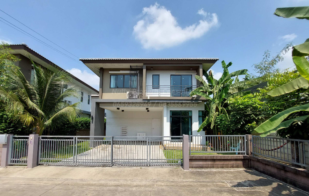 ขายบ้านเสรีไทย-นิด้า : บ้านใหม่มาก H Cape Serene บางนา-สุขาภิบาล 2 สงบ ร่มรื่น ฟังก์ชั่น 4 ห้องนอน >ชมคลิป<