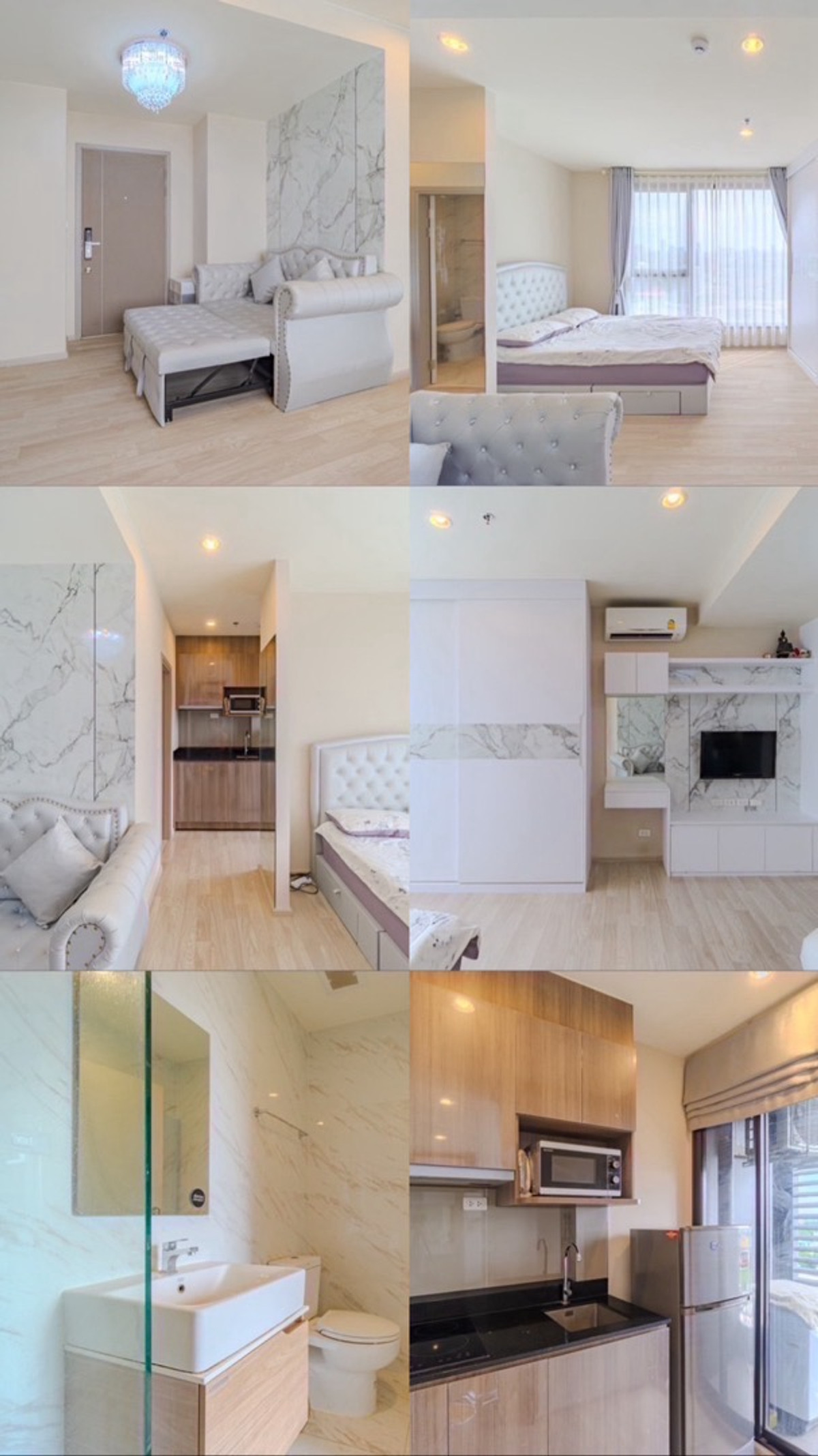 ให้เช่าคอนโดบางนา แบริ่ง ลาซาล : 🔥ให้เช่าห้องสวย Ideo Mobi Eastpoint ติด Bts บางนา 🔥