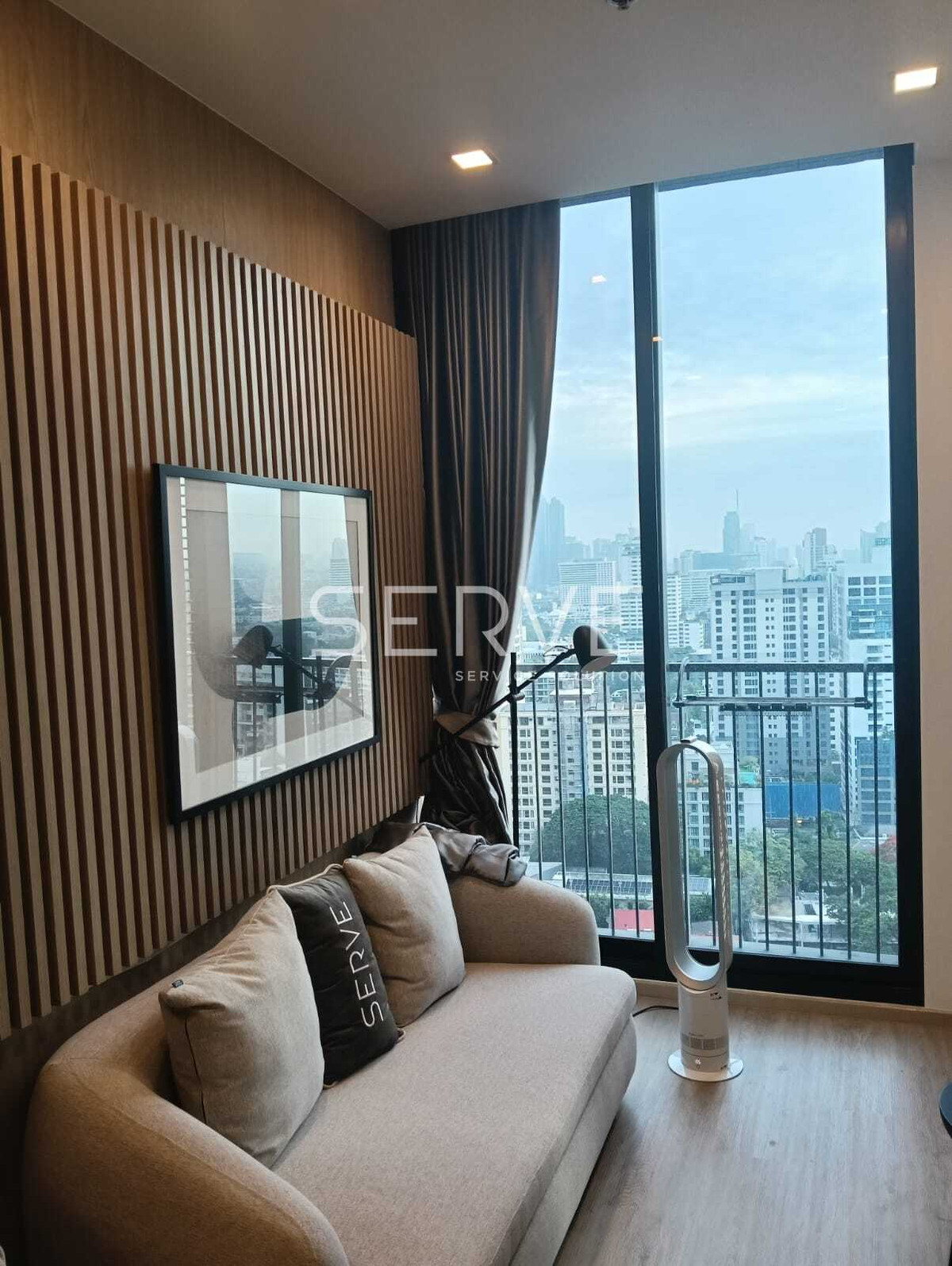 For RentCondoSukhumvit, Asoke, Thonglor : 🔥25K🔥 - 1 Bed Modern Style 34.74 sq.m. Good Location Close to BTS Phrom Phong 450 m. at Noble STATE 39 Condo / For Rent