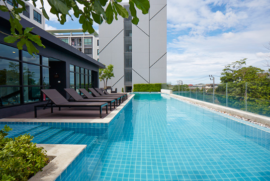 For SaleCondoBangna, Bearing, Lasalle : **Price reduction**Vacant room. Sold with tenant, electrical appliances and furniture, ready to move in**For sale/SALE**South corner room**The Nich Mono Bangna, very beautiful view, has washing machine, good price, you have to hurry**