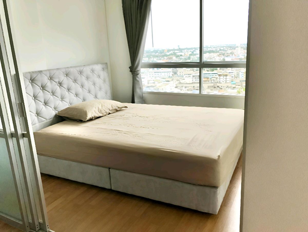 For RentCondoRathburana, Suksawat : LUMPINI PLACE SUKSAWAT RAMA 2, indy market, fully furnished, 26.5 sq m.