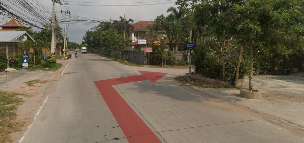 For SaleHousePattaya, Bangsaen, Chonburi : Land for sale, including buildings, Nongprue, Banglamung, Chonburi
