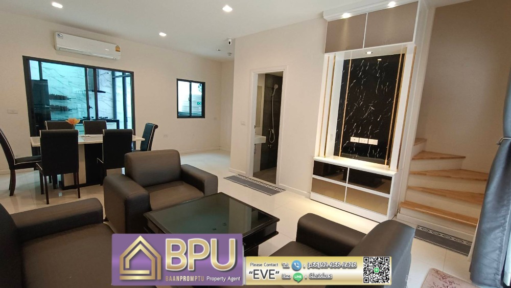 ให้เช่าทาวน์โฮมพัฒนาการ ศรีนครินทร์ : ** ให้เช่าบ้านทาวน์โฮม 4 ห้องนอน ** Eigen Premium Townhome พัฒนาการ ใกล้ ซีคอน สแควร์
