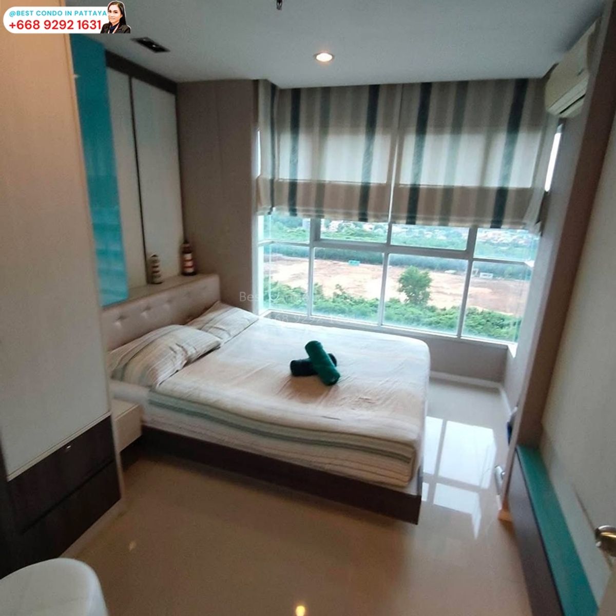 For SaleCondoPattaya, Bangsaen, Chonburi : Sell with tenant! Sea view condo, Lumpini Park Beach, Jomtien, corner room, cheaper than the appraisal price! #Propertycode417