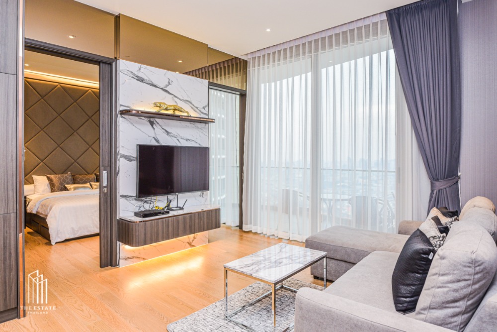 ให้เช่าคอนโดวงเวียนใหญ่ เจริญนคร : Condo For RENT *Magnolias Waterfront Residences ICONSIAM ชั้นสูง 40+ ห้องมุม ทิศตะวันออก วิวแม่น้ำเจ้าพระยา @80,000 Baht