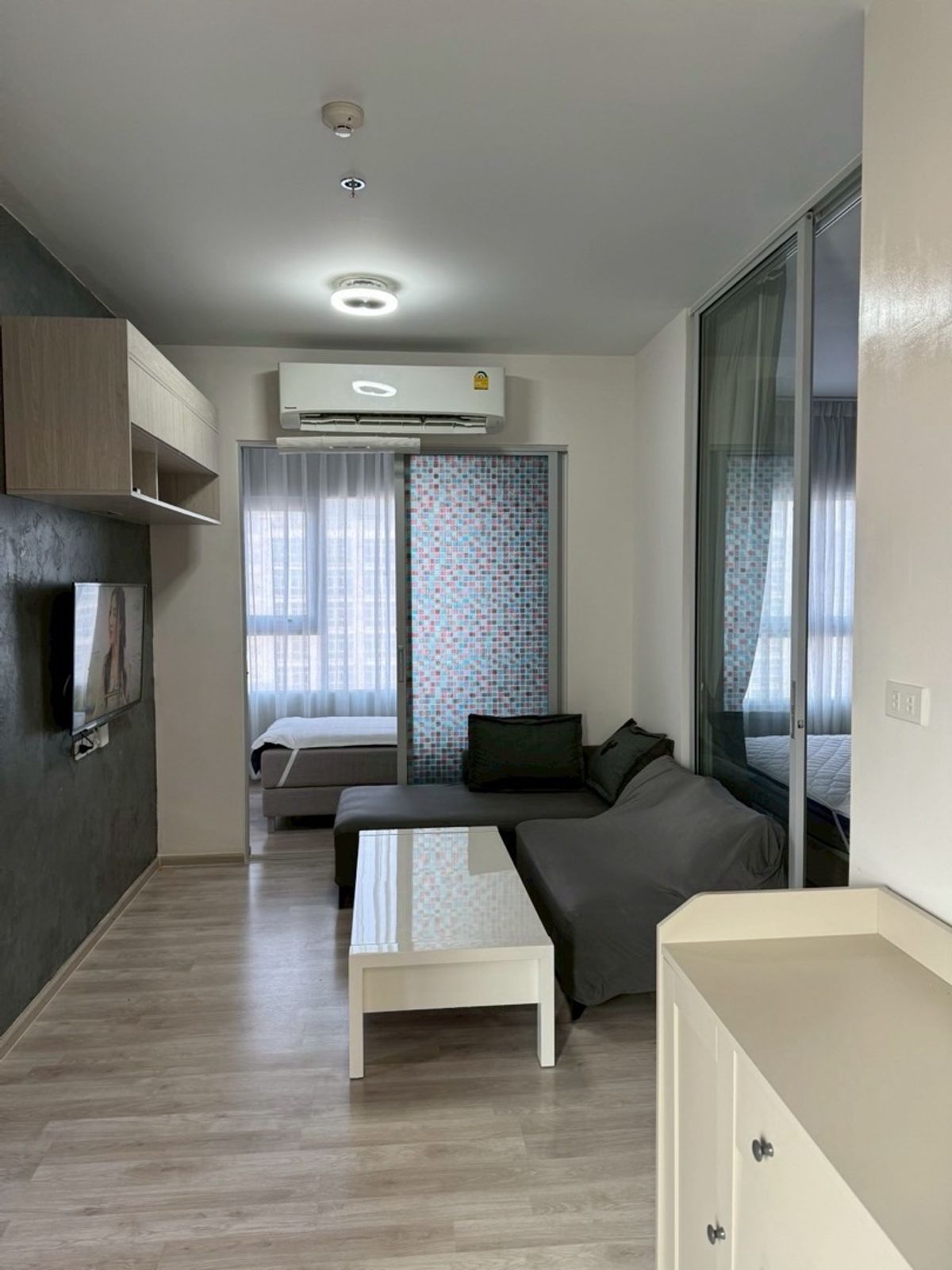ให้เช่าคอนโดรามคำแหง หัวหมาก : ให้เช่า นิช โมโน รามคำแหง 1 bed plus 39 ตรม ตึก บี ชั้น 9 ห้องหัวมุม เฟอนิเจอร์และเครื่องใช้ไฟฟ้าครบครัน พร้อมอยู่