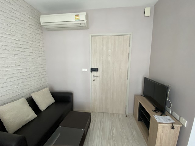 For SaleCondoBangna, Bearing, Lasalle : Sale with tenant, Ideo Mobi Sukhumvit Eastgate Condo, 22 sq m, 18th floor, fully furnished, near BTS Bang Na