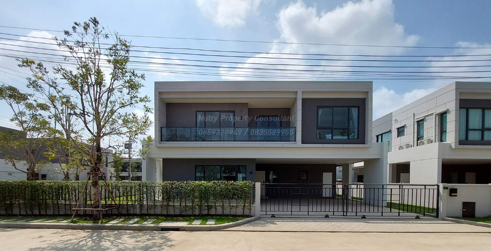 For SaleHouseBangna, Bearing, Lasalle : Centro Bangna, new house ready to move in Full function, the largest type in the project