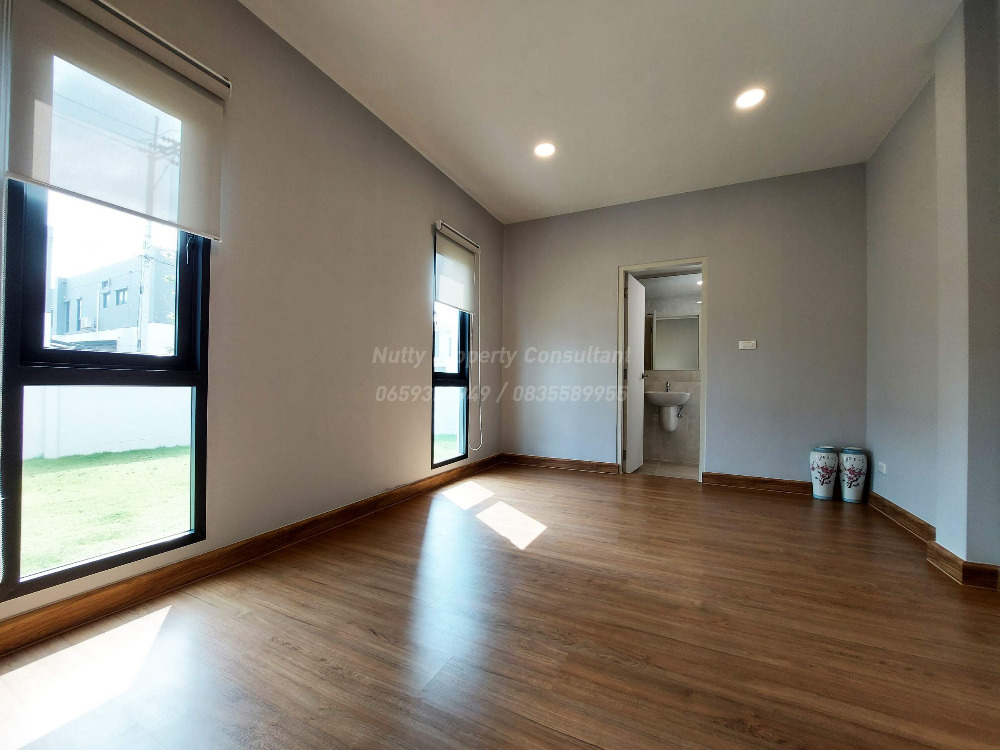 For SaleHouseBangna, Bearing, Lasalle : Centro Bangna, new house ready to move in Full function, the largest type in the project