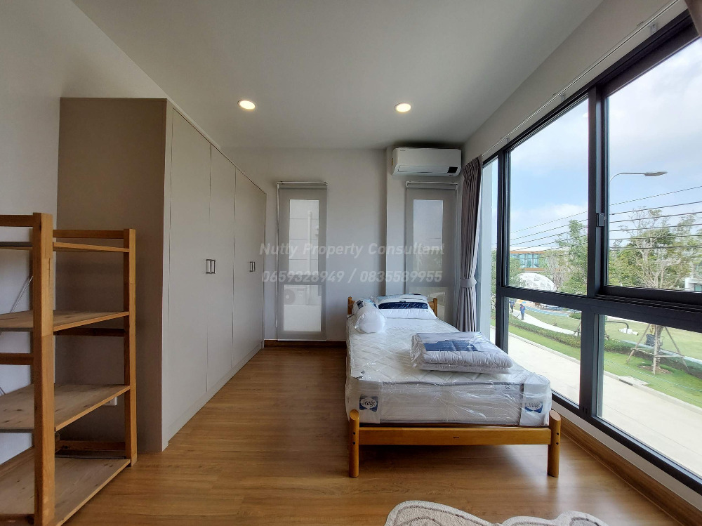 For SaleHouseBangna, Bearing, Lasalle : Centro Bangna, new house ready to move in Full function, the largest type in the project