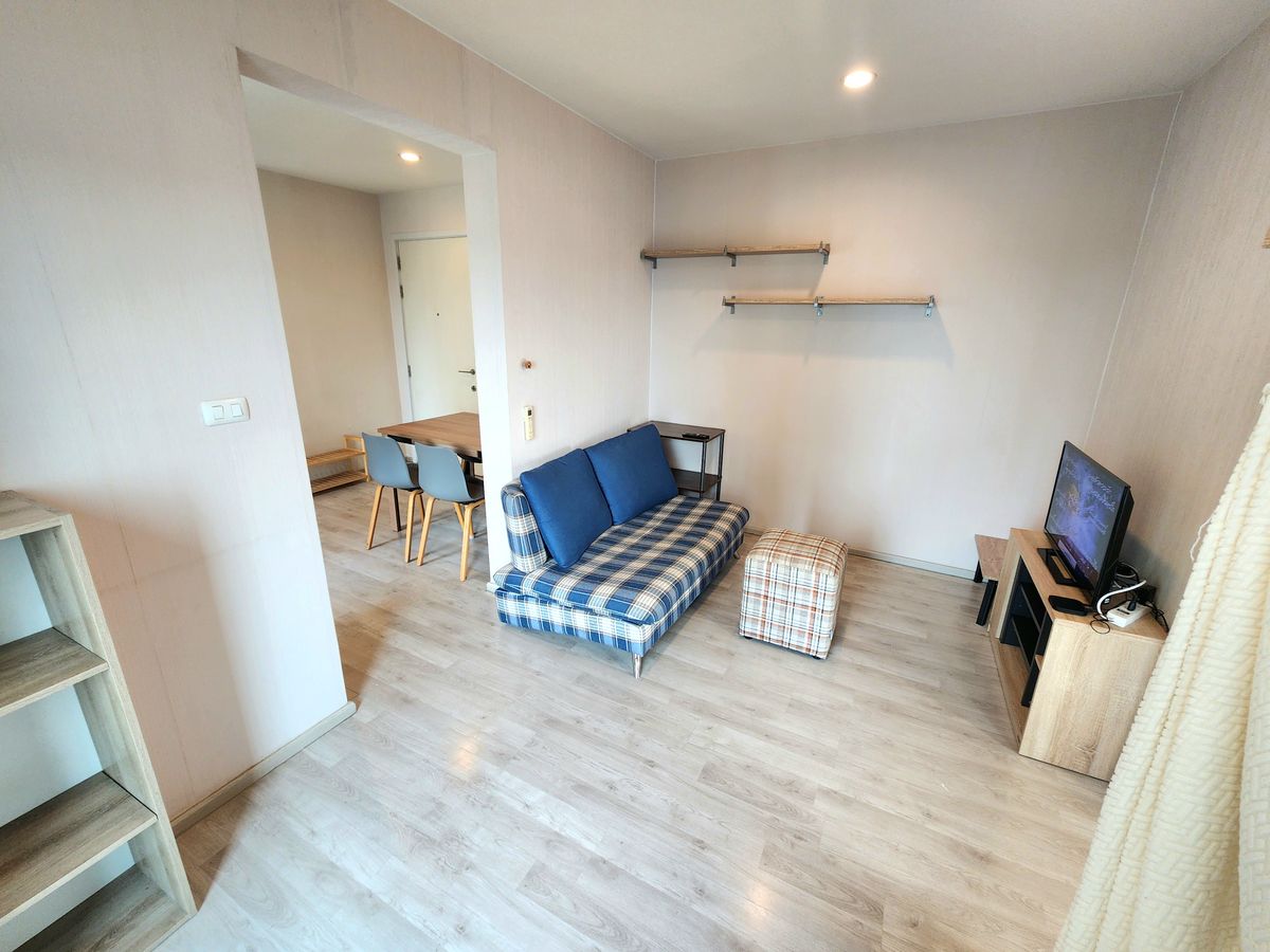For RentCondoNonthaburi, Bang Yai, Bangbuathong : Status as shown in the cover photo** Room available, 2 balconies, north side, 4 air conditioners!!**For rent, Plum Condo Central Station Phase 1, 2 bedrooms, ready to move in**Rooms like this don't come around often SN490 .31