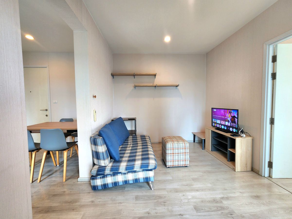 For RentCondoNonthaburi, Bang Yai, Bangbuathong : Status as shown in the cover photo** Room available, 2 balconies, north side, 4 air conditioners!!**For rent, Plum Condo Central Station Phase 1, 2 bedrooms, ready to move in**Rooms like this don't come around often SN490 .31