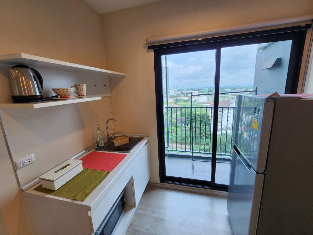 For RentCondoNonthaburi, Bang Yai, Bangbuathong : **The room is empty. Beautiful room, comfortable decoration ** Condo for rent, Plum Condo Central Station Phase 2, 2 bedrooms, 2 bathrooms SN490.31