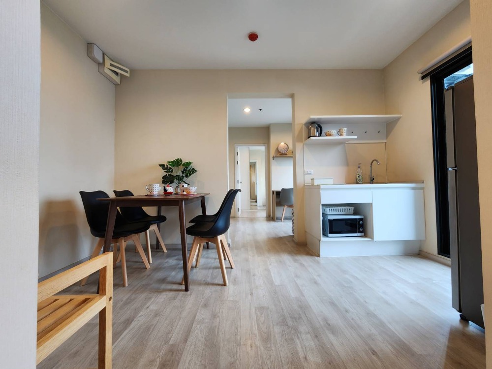 For RentCondoNonthaburi, Bang Yai, Bangbuathong : **The room is empty. Beautiful room, comfortable decoration ** Condo for rent, Plum Condo Central Station Phase 2, 2 bedrooms, 2 bathrooms SN490.31