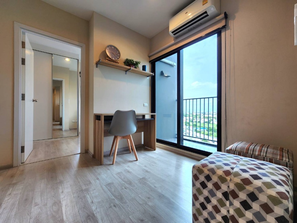 For RentCondoNonthaburi, Bang Yai, Bangbuathong : **The room is empty. Beautiful room, comfortable decoration ** Condo for rent, Plum Condo Central Station Phase 2, 2 bedrooms, 2 bathrooms SN490.31