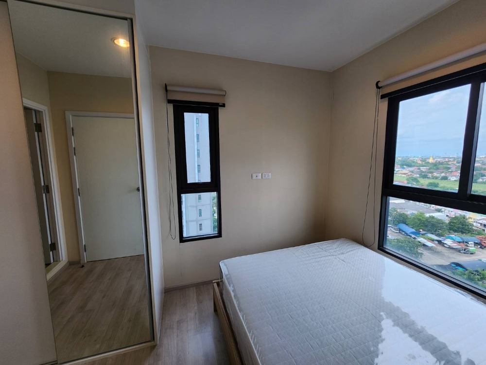 For RentCondoNonthaburi, Bang Yai, Bangbuathong : **The room is empty. Beautiful room, comfortable decoration ** Condo for rent, Plum Condo Central Station Phase 2, 2 bedrooms, 2 bathrooms SN490.31
