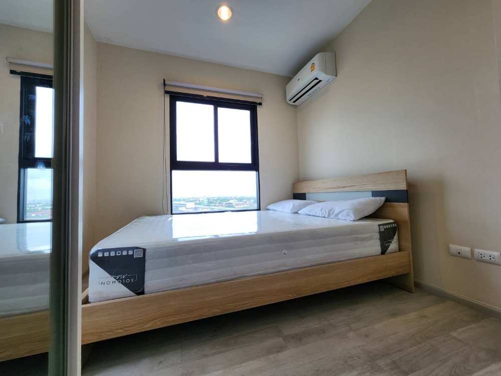 For RentCondoNonthaburi, Bang Yai, Bangbuathong : **The room is empty. Beautiful room, comfortable decoration ** Condo for rent, Plum Condo Central Station Phase 2, 2 bedrooms, 2 bathrooms SN490.31