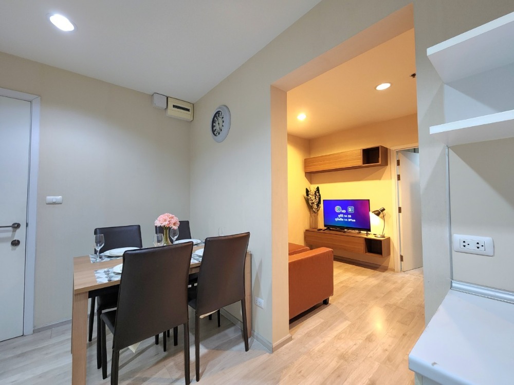 For RentCondoNonthaburi, Bang Yai, Bangbuathong : ** Empty room, beautiful room, with after-rental care ** For rent, Plum Condo Central Station Phase 2, 2 bedrooms, 2 bathrooms, 10th floor, not loud, waiting for the elevator for a long time SN490.32