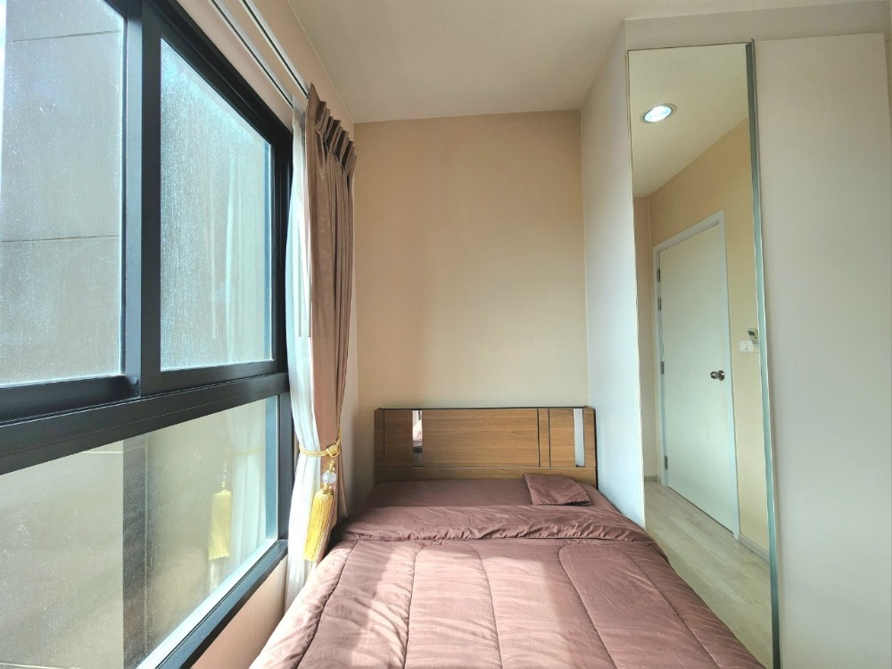 For RentCondoNonthaburi, Bang Yai, Bangbuathong : ** Empty room, beautiful room, with after-rental care ** For rent, Plum Condo Central Station Phase 2, 2 bedrooms, 2 bathrooms, 10th floor, not loud, waiting for the elevator for a long time SN490.32