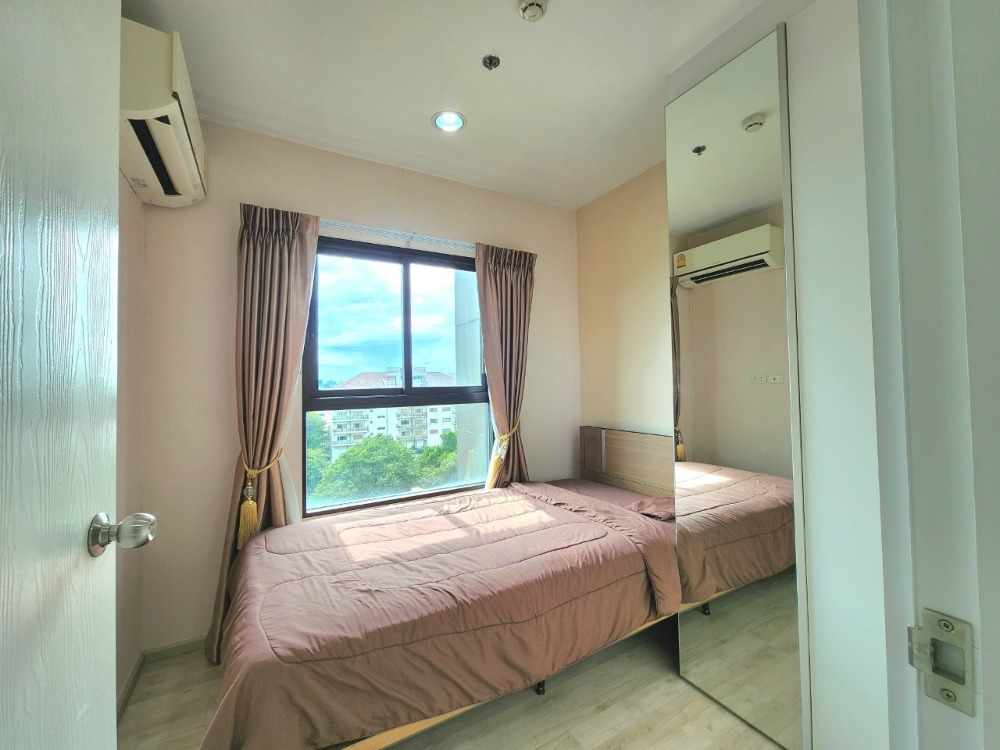 For RentCondoNonthaburi, Bang Yai, Bangbuathong : ** Empty room, beautiful room, with after-rental care ** For rent, Plum Condo Central Station Phase 2, 2 bedrooms, 2 bathrooms, 10th floor, not loud, waiting for the elevator for a long time SN490.32