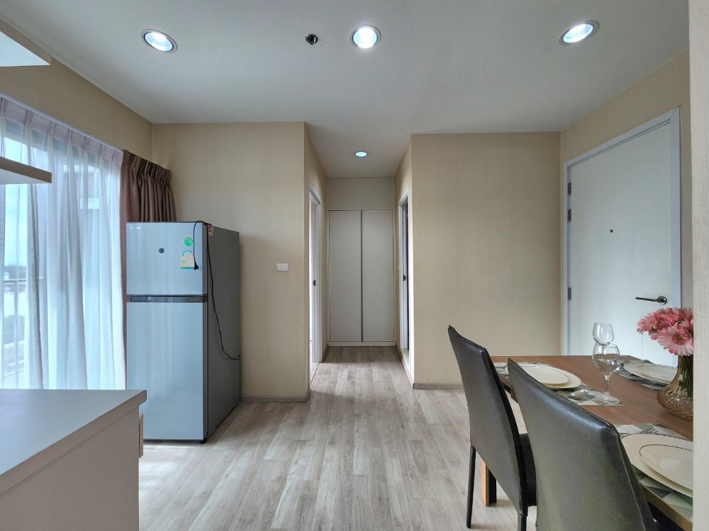 For RentCondoNonthaburi, Bang Yai, Bangbuathong : ** Empty room, beautiful room, with after-rental care ** For rent, Plum Condo Central Station Phase 2, 2 bedrooms, 2 bathrooms, 10th floor, not loud, waiting for the elevator for a long time SN490.32