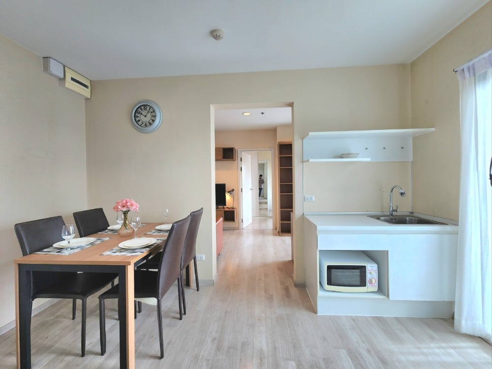 For RentCondoNonthaburi, Bang Yai, Bangbuathong : ** Empty room, beautiful room, with after-rental care ** For rent, Plum Condo Central Station Phase 2, 2 bedrooms, 2 bathrooms, 10th floor, not loud, waiting for the elevator for a long time SN490.32