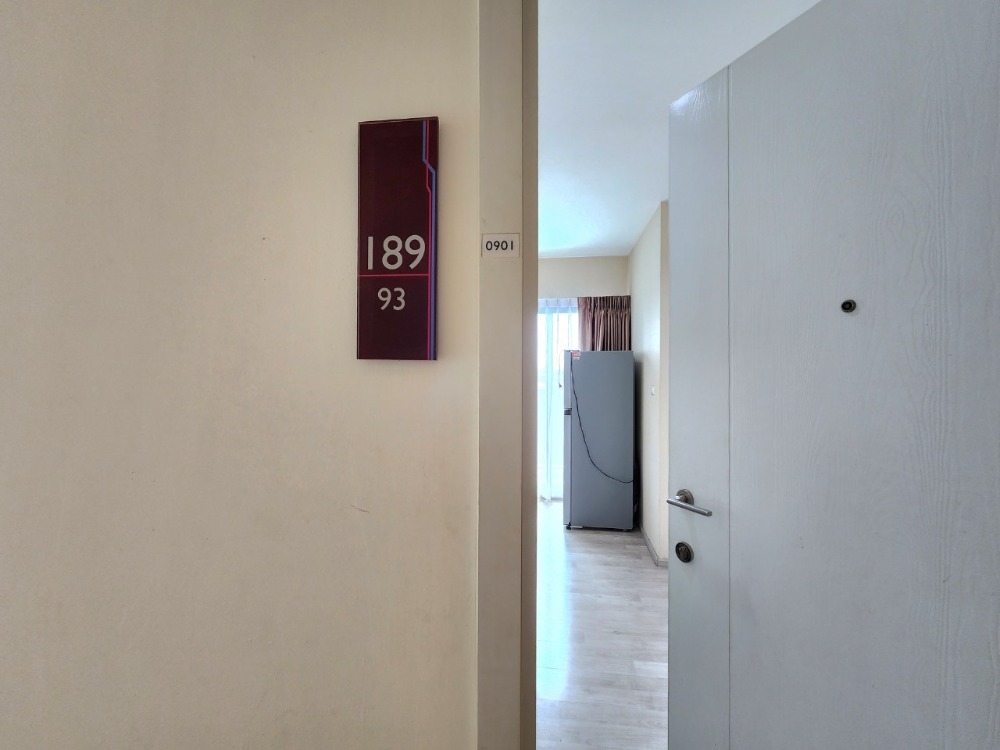For RentCondoNonthaburi, Bang Yai, Bangbuathong : ** Empty room, beautiful room, with after-rental care ** For rent, Plum Condo Central Station Phase 2, 2 bedrooms, 2 bathrooms, 10th floor, not loud, waiting for the elevator for a long time SN490.32