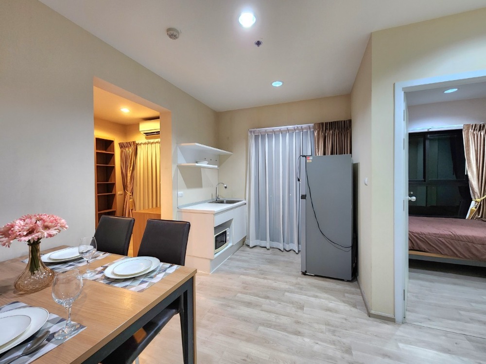 For RentCondoNonthaburi, Bang Yai, Bangbuathong : ** Empty room, beautiful room, with after-rental care ** For rent, Plum Condo Central Station Phase 2, 2 bedrooms, 2 bathrooms, 10th floor, not loud, waiting for the elevator for a long time SN490.32