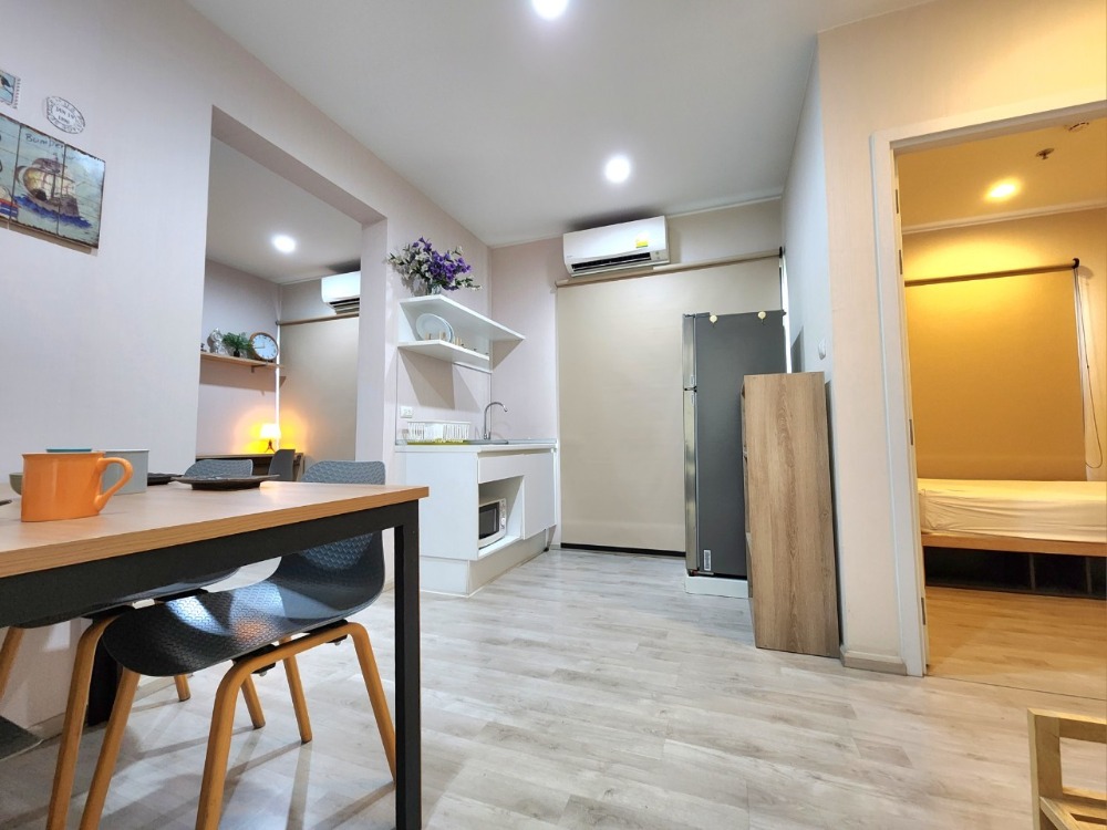 For RentCondoNonthaburi, Bang Yai, Bangbuathong : Status as shown in the cover photo** Room available, 2 balconies, north side, 4 air conditioners!!**For rent, Plum Condo Central Station Phase 1, 2 bedrooms, ready to move in**Rooms like this don't come around often SN490 .31