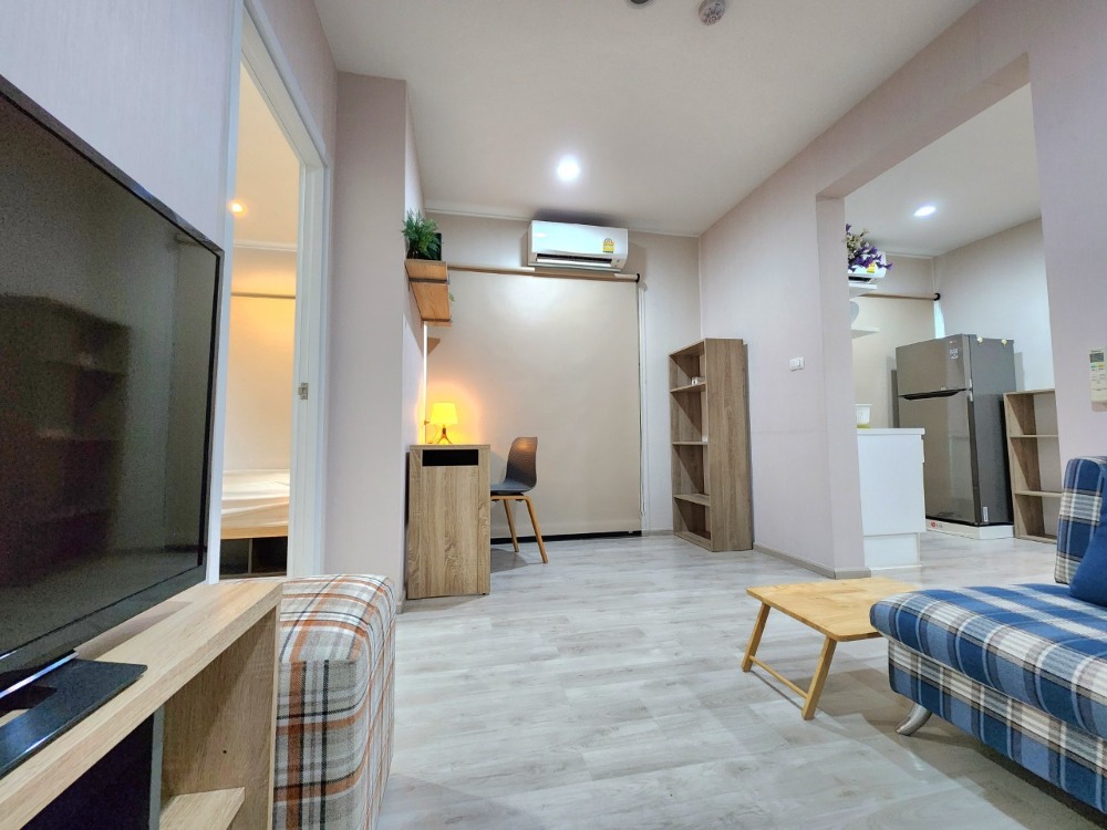 For RentCondoNonthaburi, Bang Yai, Bangbuathong : Status as shown in the cover photo** Room available, 2 balconies, north side, 4 air conditioners!!**For rent, Plum Condo Central Station Phase 1, 2 bedrooms, ready to move in**Rooms like this don't come around often SN490 .31