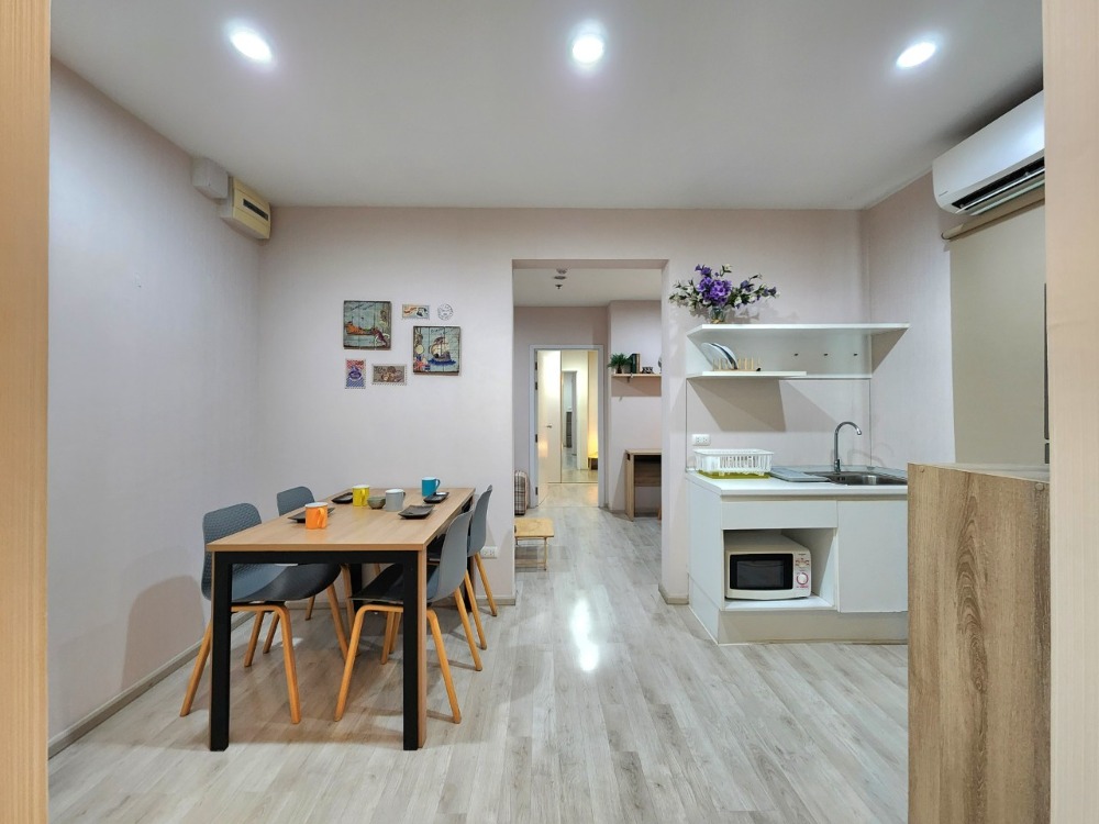 For RentCondoNonthaburi, Bang Yai, Bangbuathong : Status as shown in the cover photo** Room available, 2 balconies, north side, 4 air conditioners!!**For rent, Plum Condo Central Station Phase 1, 2 bedrooms, ready to move in**Rooms like this don't come around often SN490 .31