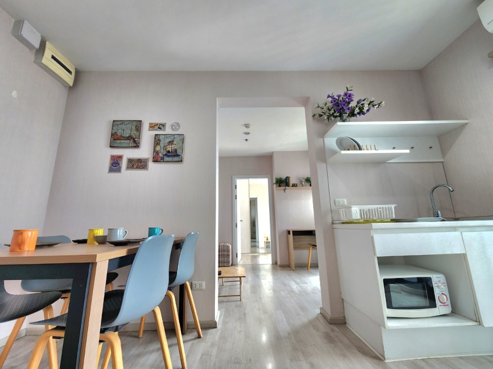 For RentCondoNonthaburi, Bang Yai, Bangbuathong : Status as shown in the cover photo** Room available, 2 balconies, north side, 4 air conditioners!!**For rent, Plum Condo Central Station Phase 1, 2 bedrooms, ready to move in**Rooms like this don't come around often SN490 .31