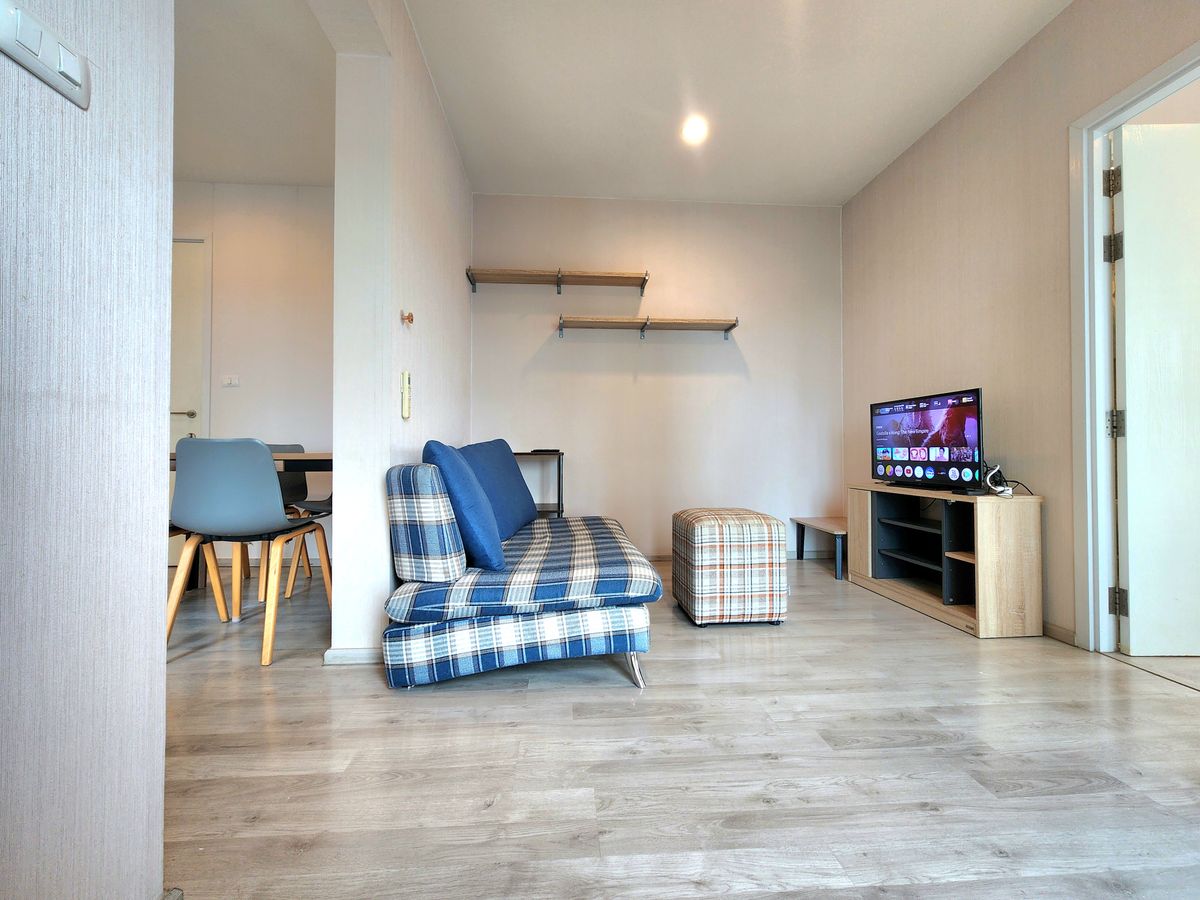 For RentCondoNonthaburi, Bang Yai, Bangbuathong : Status as shown in the cover photo** Room available, 2 balconies, north side, 4 air conditioners!!**For rent, Plum Condo Central Station Phase 1, 2 bedrooms, ready to move in**Rooms like this don't come around often SN490 .31