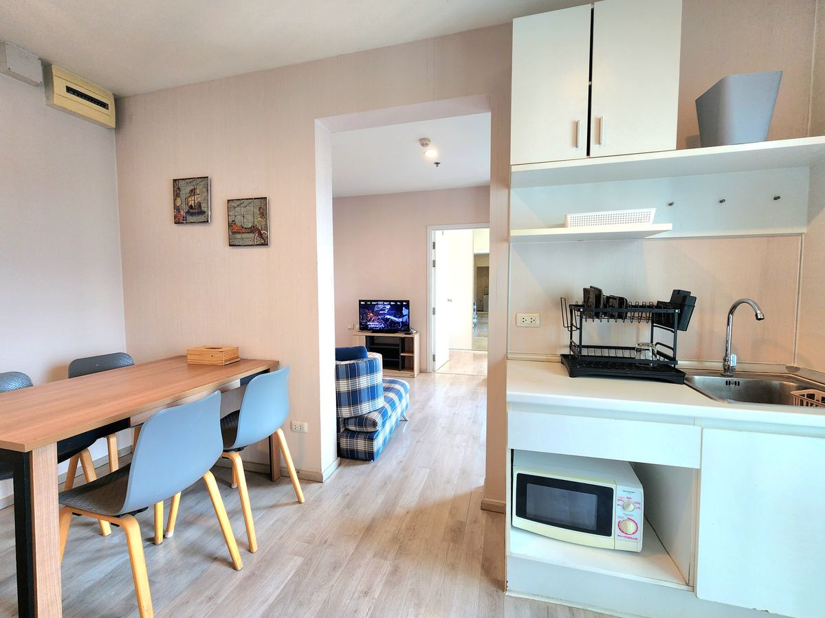 For RentCondoNonthaburi, Bang Yai, Bangbuathong : Status as shown in the cover photo** Room available, 2 balconies, north side, 4 air conditioners!!**For rent, Plum Condo Central Station Phase 1, 2 bedrooms, ready to move in**Rooms like this don't come around often SN490 .31