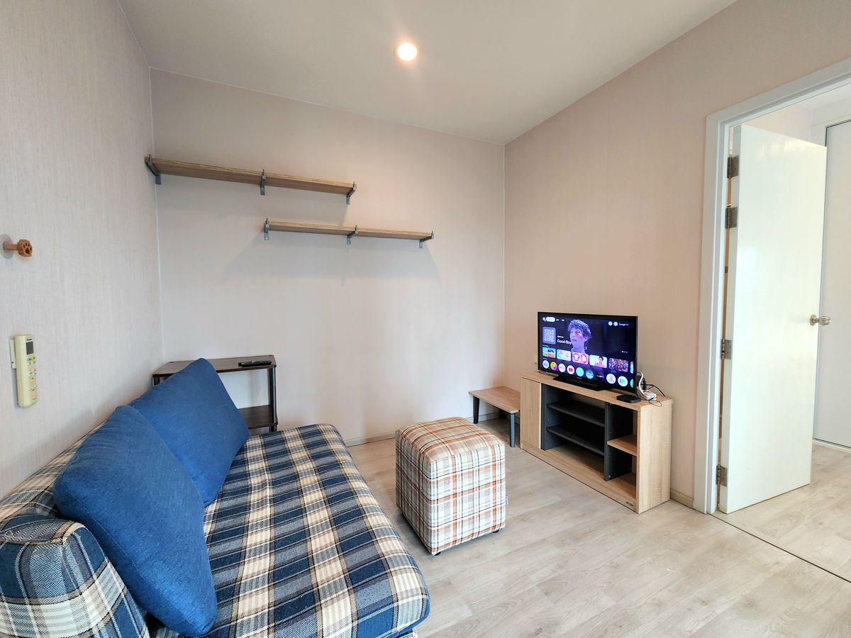 For RentCondoNonthaburi, Bang Yai, Bangbuathong : Status as shown in the cover photo** Room available, 2 balconies, north side, 4 air conditioners!!**For rent, Plum Condo Central Station Phase 1, 2 bedrooms, ready to move in**Rooms like this don't come around often SN490 .31