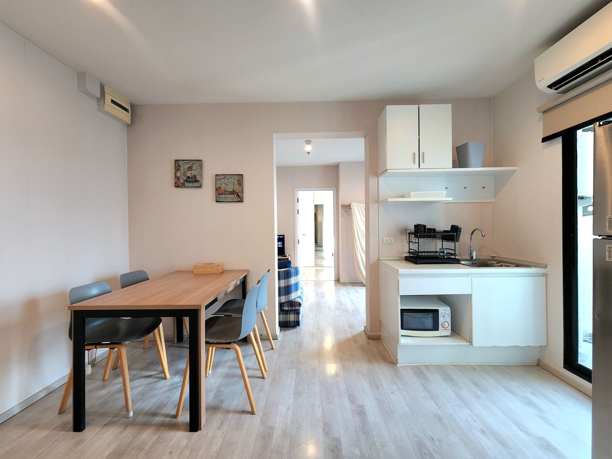 For RentCondoNonthaburi, Bang Yai, Bangbuathong : Status as shown in the cover photo** Room available, 2 balconies, north side, 4 air conditioners!!**For rent, Plum Condo Central Station Phase 1, 2 bedrooms, ready to move in**Rooms like this don't come around often SN490 .31